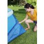 Tapiz de Suelo para Piscina 335x335 cm de PVC Resistente