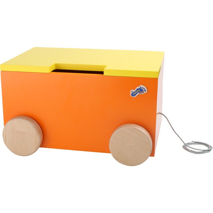 caja de juguetes de madera