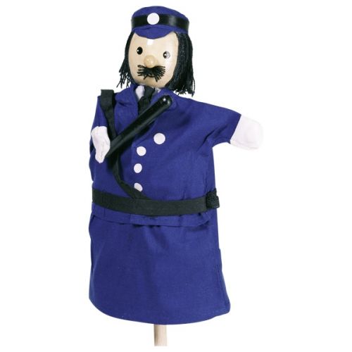Marioneta de mano de policía, de Goki