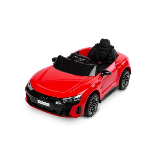 Coche Eléctrico Infantil Audi RS E-Tron GT Rojo: Conducción Deportiva y Segura