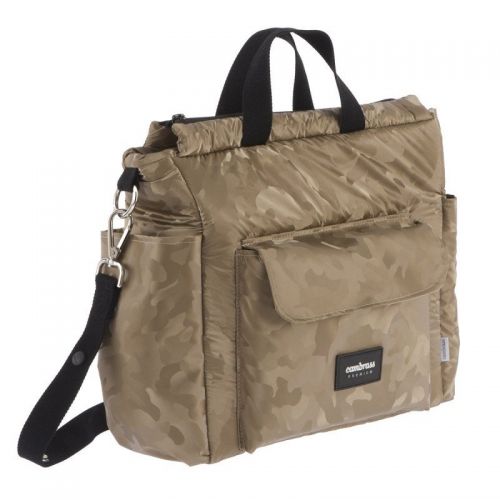 BOLSO MATERNAL PACK CRIPSI BEIGE 16x43x37 CM