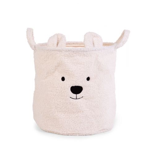 Cesto  grange de almacenaje Teddy White - Childhome