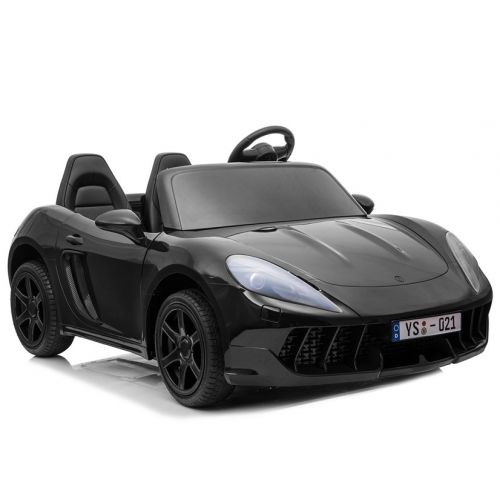 Coche Eléctrico Infantil YSA021A 24V LEAN CARS - Negro Metalizado