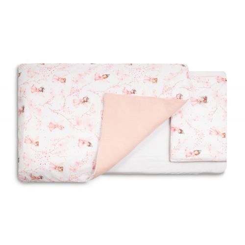 Juego de Ropa de Cama Infantil de 2 Piezas "Hadas Rosa" 100x135 cm