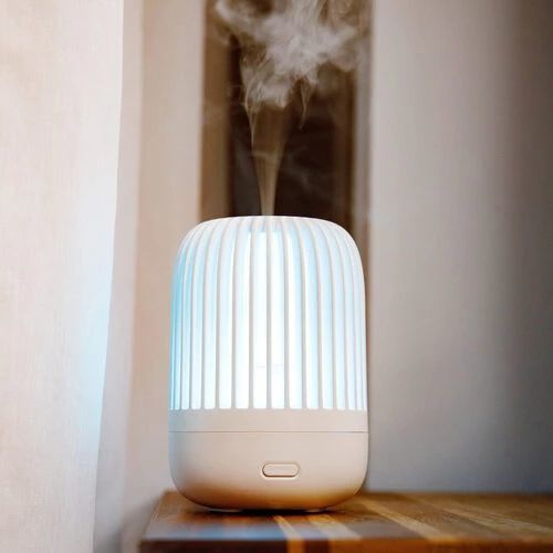 Difusor de Aromas y Humidificador Ultrasónico INNOGIO GIO-195 Blanco con Luz LED Multicolor