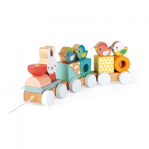 Janod Pure Train , juguete de madera , a partir de 12 meses