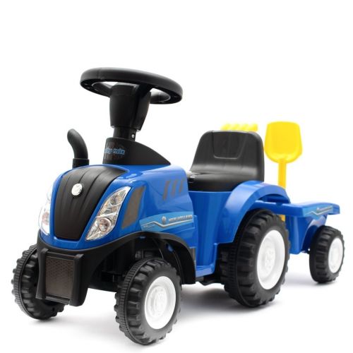 Tractor Montable New Holland con Remolque en color Azul / Amarillo