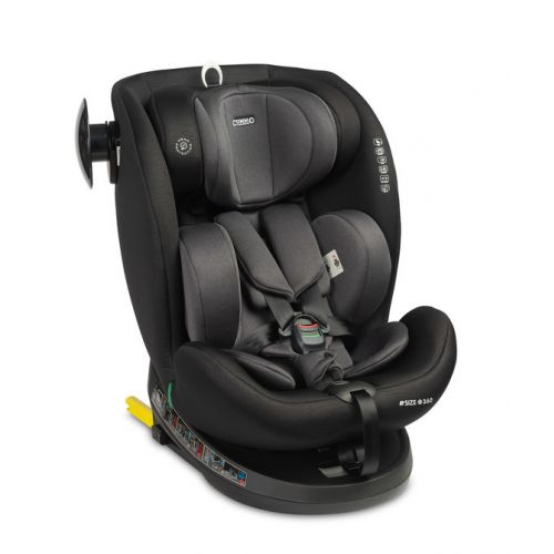 Silla de Coche Caretero COMMO i-Size (40-150 cm) - Seguridad y Confort Rotativo 