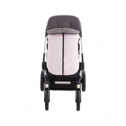 Saco para Silla de Paseo Universal Fresh Rosa – Impermeable y Desmontable, Compatible con Todas las Marcas (45x98 cm)