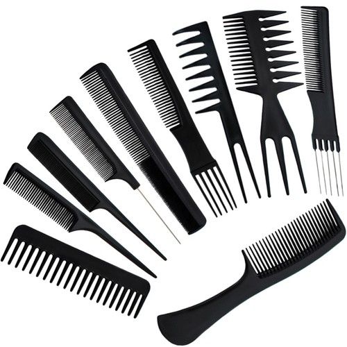 Set de 10 peines profesionales de Peluquería