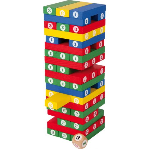 Torre de Números - Juguete de madera