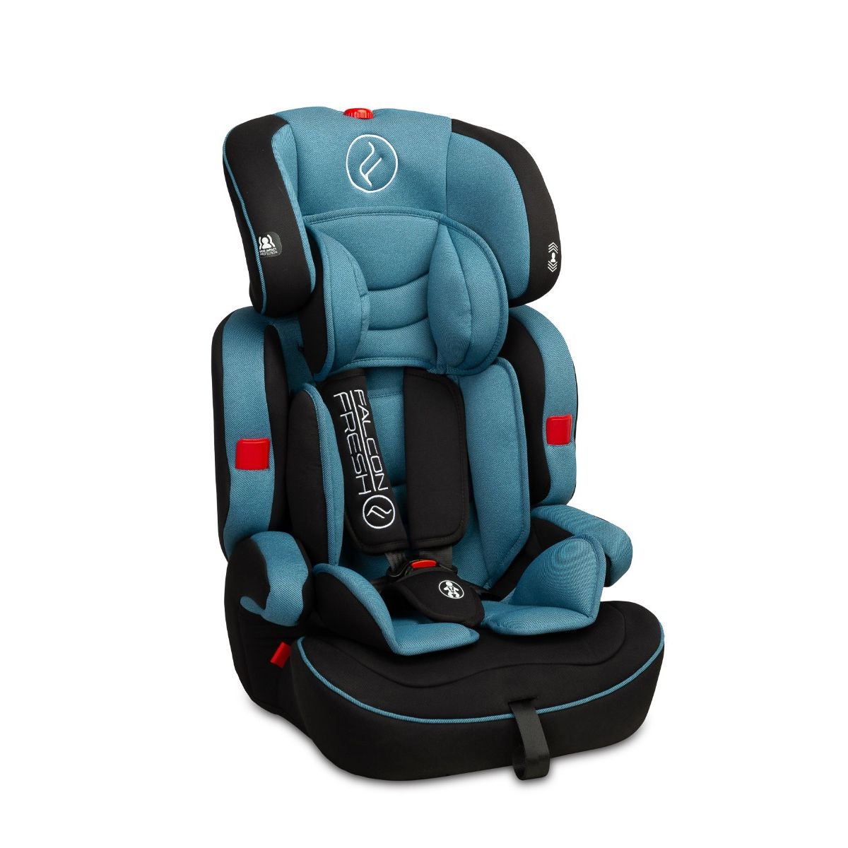 Silla de Coche Falcon Fresh en color Azul. Grupo 1/2/3 para Coches sin  Isofix. De a 9 a 36 kilos de peso - Shopmami